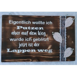 Schild Eigentlich....