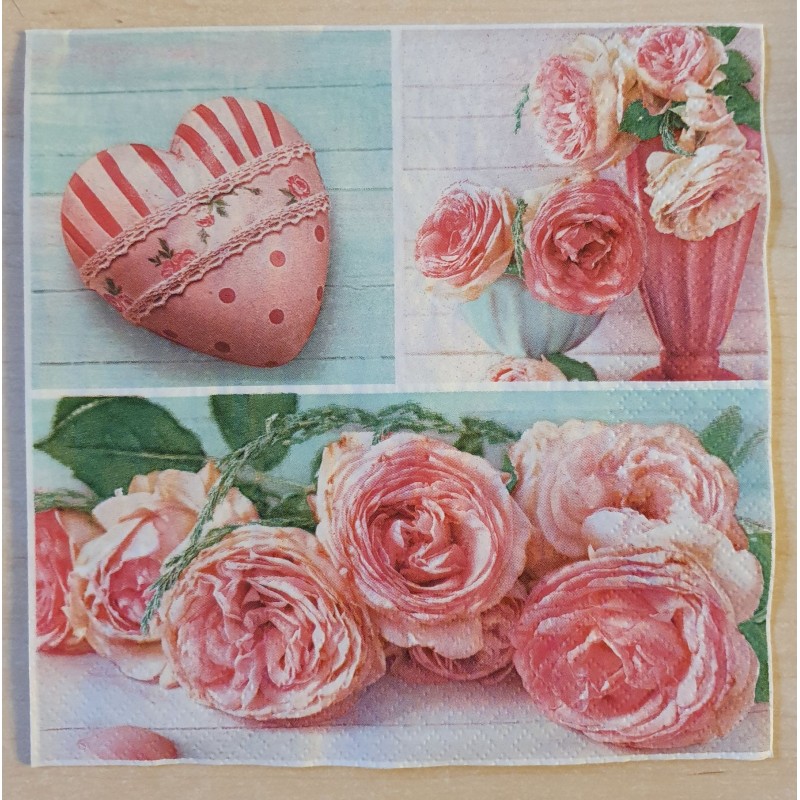 Serviette Rosen
