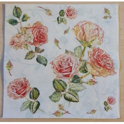 Serviette Rosen