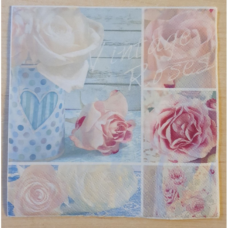 Serviette Rosen