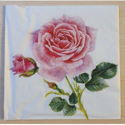 Serviette Rose