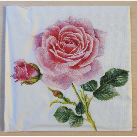 Serviette Rose