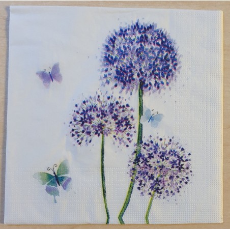 Serviette Pusteblume