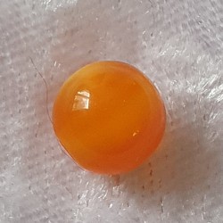 Kunststoffperlen glänzend orange