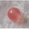 Kunststoffperlen glänzend rosa
