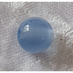 Kunststoffperlen glänzend hellblau
