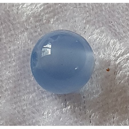 Kunststoffperlen glänzend hellblau