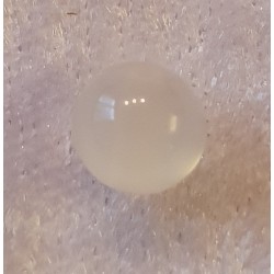 Kunststoffperlen glänzend weiss