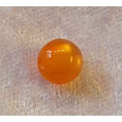 Kunststoffperlen glänzend orange