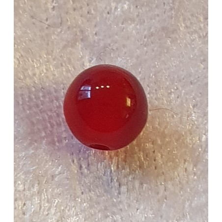 Kunststoffperlen glänzend rot