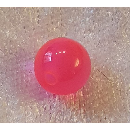 Kunststoffperlen glänzend pink