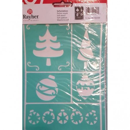 Schablone Selbstklebend Weihnachten