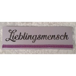 Schild Lieblingsmensch