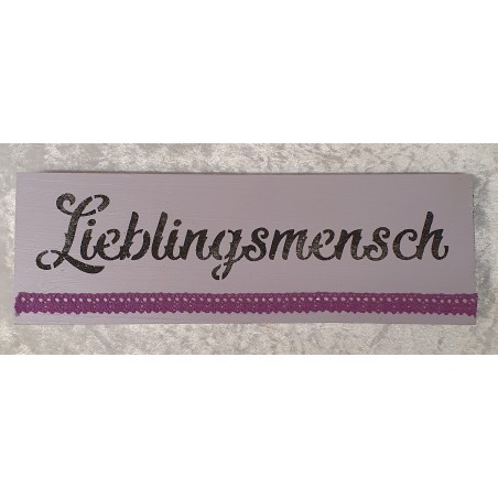 Schild Lieblingsmensch