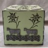 Teelicht Edelweiss/Kühe