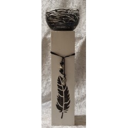 Teelicht mit Glas