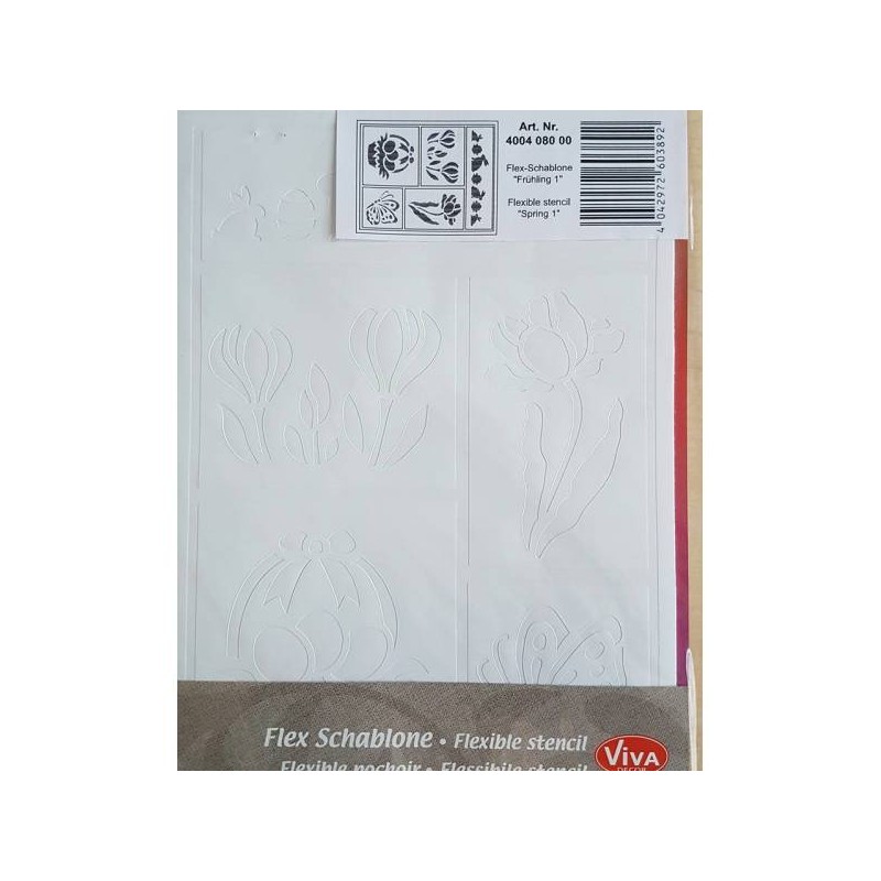 Schablone Selbstklebend Ostern 1