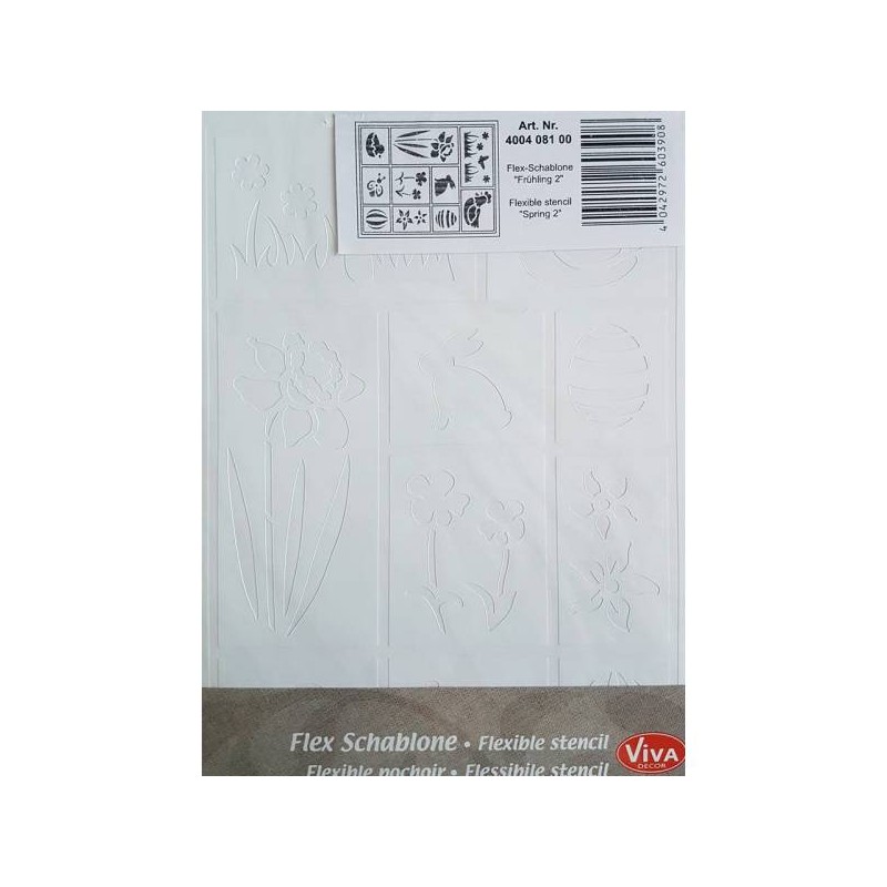 Schablone Selbstklebend Ostern 2