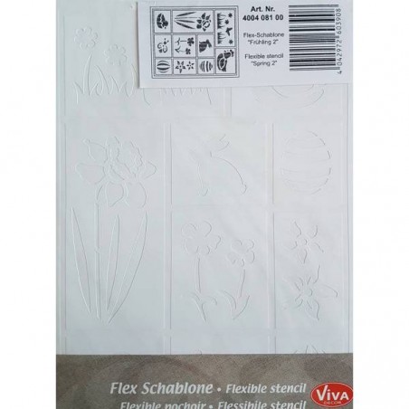 Schablone Selbstklebend Ostern 2