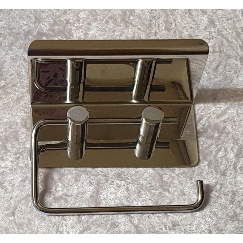 Toilettenpapier Halter silber