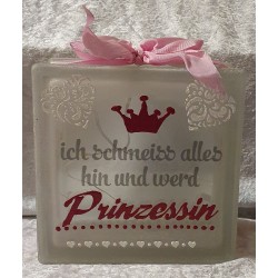 Glasbaustein mit Beleuchtung