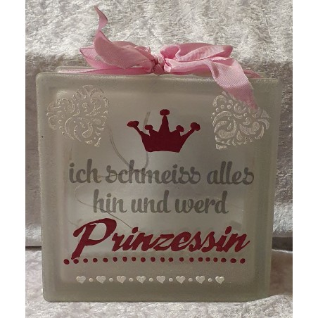 Glasbaustein mit Beleuchtung