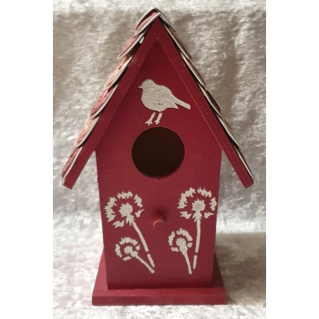 Vogelhäuschen Nespressokapseln pink
