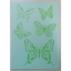 Schablone Schmetterling