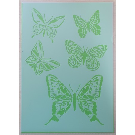 Schablone Schmetterling