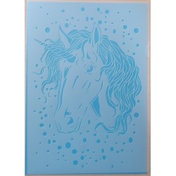 Schablone Einhorn