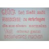 Schablone Glück ist.....