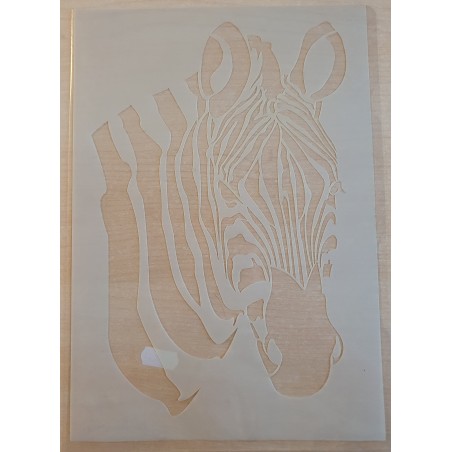 Schablone Zebra