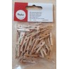 Mini Holzklammern