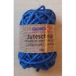 Juteschnur blau