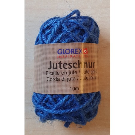 Juteschnur blau
