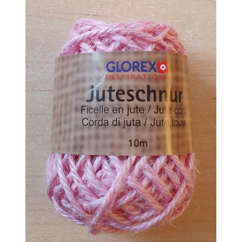 Juteschnur rosa