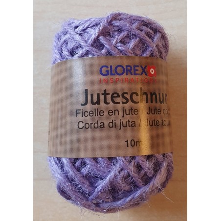 Juteschnur lila