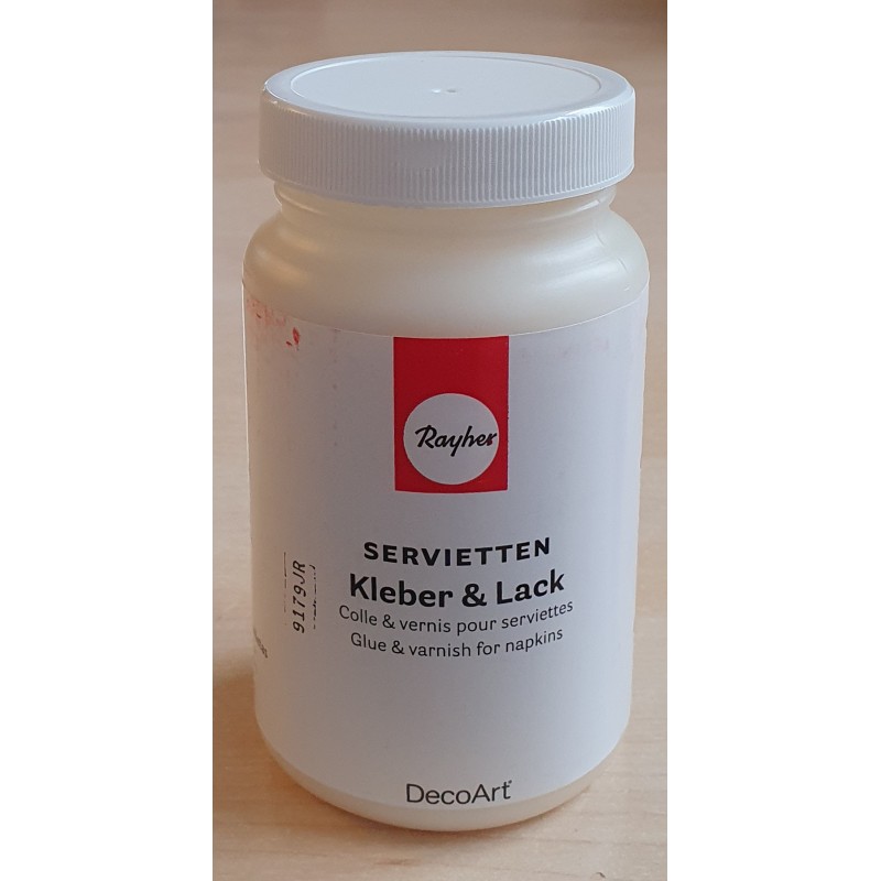Servietten Kleber & Lack