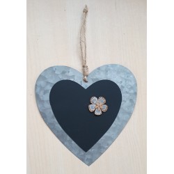 Metall Herz mit Magnet