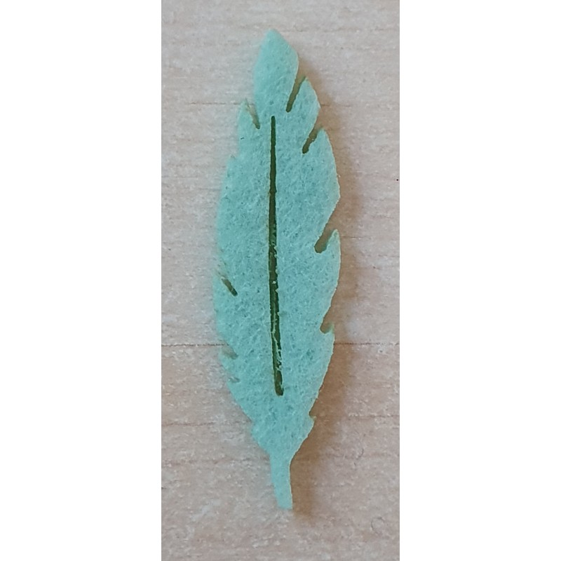 Filz Feder mint