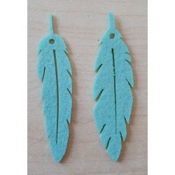 Filz Feder mint