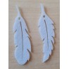 Filz Feder weiss