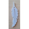 Filz Feder weiss