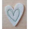 Filz Herz mint