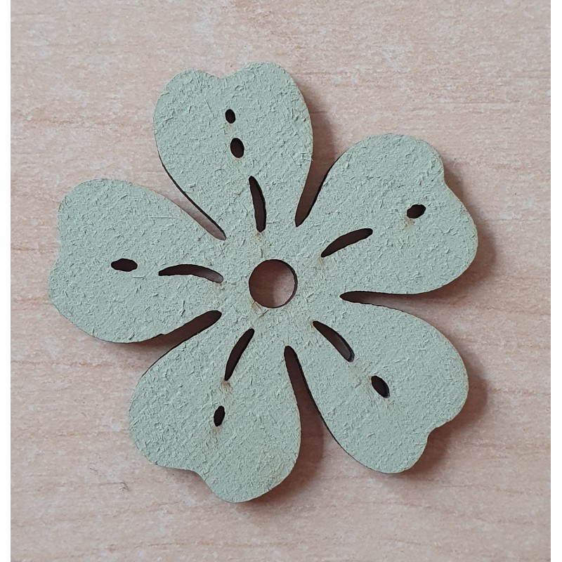 Holz Blume mint