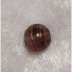 Glasperlen mauve