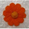 Filz Blume orange
