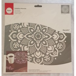 Schablone Mandala