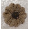 Filz Blume taupe