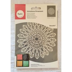 Schablone Ornament